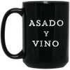 Image of Asado y Vino T-shirt - Funny BBQ Beef and Wine T-Shirt