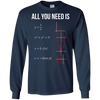 Image of All You Need Is Love Math T-shirt