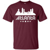 Image of Atlanta Georgia Skyline Retro Style T-Shirt