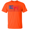 Image of T - shirt du 4 juillet, drapeau des États - Unis.