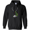 Image of Christmas String Lights Dual Head Nurse Stethoscope T-Shirt