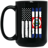 Image of American Costa Rica Patriotic Flag T-shirt