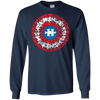 Image of Autism Awareness Shirts Captain Autism Puzzle Shield T-Shirt
