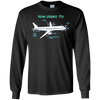 Image of Aerospace Engineer Long Sleeve Tee Shirt How Planes Fly