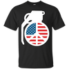 Image of America Peace Grenade - Military Freedom Shooting Gun TShirt