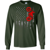 Image of American Flag Motocross Bike Dirtbiking Off Road Tshirt