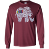 Image of Autism Awareness Elephant T Shirt