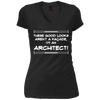 Image of Architect Facade Joke Humor Gag Gift T-shirt