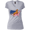 Image of America Map Horse USA Flag Happy 4th Of July Shirt