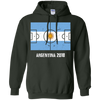 Image of Argentina Team 2018 Tshirt Flag Field