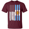 Image of American Argentina Patriotic Flag T-shirt