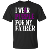 Image of Alzheimer's Awareness T-shirt I Wear Purple For My Father