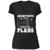Image of Architects Always Have Plans Funny Architecture Shirt