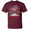 Image of American Grown With Polish Roots T-Shirt Poland Tee
