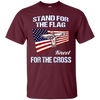 Image of America Stand for the Flag USA Patriotic Christian Tee Shirt