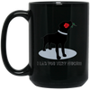 Image of 'I Lab You Very Much' Valentine's Day Black Labrador Shirt