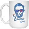 Image of Abe Lincoln T shirt 4th of July I Love the Lincoln effect