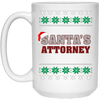 Image of Santa's Attorney TShirt-Funny Ugly Christmas Sweater Tee