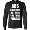 Image of Abs Are Great Funny Polish Food Pierogi Poland T-shirt Tee