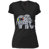 Image of Autism Awareness Elephant Long Sleeve T Shirt