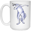 Image of Wolf Cute Dabbing T-Shirt Funny Dab Dance Gift Shirt