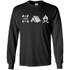 Image of 4WD Overland Explorer Tee 4x4 Tent Camp Fire T-Shirt