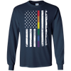 Image of American LGBT Pride LGBTQ Supporter Long Sleeve Tshirt
