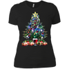 Image of Christmas Tree Wine Glass - Merry Xmas Shirt Tee