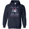 Image of Santa Claws Festive Crab Ugly Christmas Gift Long Sleeve