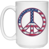 Image of American Peace Sign Funny Happy 4th Fourth Of July T-Shirt