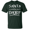 Image of Santa Is Promoting Me To Daddy T-Shirt | Christmas Tee