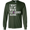 Image of Alzheimer's Awareness Shirt For Wife Purple Ribbon Tee