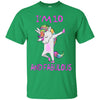 Image of 10 and fabulous sweet tenth-Birthday unicorn dab t shirt