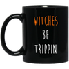 Image of Funny Halloween T-shirt - Witches Be Trippin