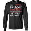 Image of As a Veteran - Medals are for those who earn them Long Shirt