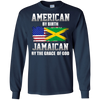 Image of American By Birth Jamaican By The Grace Of God T-shirt