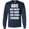 Image of Abs Are Great Funny Polish Food Pierogi Poland T-shirt Tee