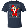 Image of Akita Dabbing Santa Claus Merry Xmas Japanese