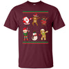 Image of christmas Shirts dabbing santa and friends