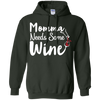 Image of "Momma Needs Some Wine" Time for Relaxing Drinking T Shirt