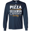 Image of A Pizza a Day Keeps My Cranky Away Foodie T-Shirt