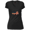 Image of American Camper U.S. Flag Patriotic Camping T Shirt