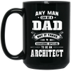 Image of Tout homme peut être un papa spécial un tee-shirt d'architecte