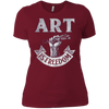 Image of Art is Freedom great t shirt for artists who love to draw