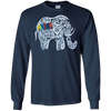 Image of Autism Awareness Elephant T Shirt