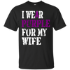 Image of Alzheimer's Awareness T-shirt I Wear Purple For My WIfe