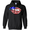 Image of American Flag Sexy Lips Shirt -July 4th Gift