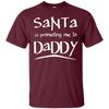 Image of Santa Is Promoting Me To Daddy T-Shirt | Christmas Tee