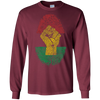 Image of African Pride Fingerprint Black History T-Shirt