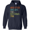 Image of Absolutely Awesome Since September 2008 10th Birthday Shirt